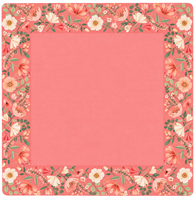 Tapis de table de mahjong imprimé motif floral corail, taille personnalisée, pour la maison, les clubs et les commandes OEM en gros