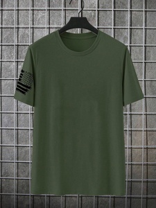 Camisas estampadas de tendencia para hombre, camiseta estampada Vintage lavada con ácido/lavada hecha con algodón suave 100% hecho en Pakistán - Product Image 2