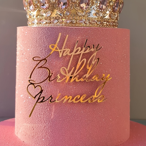 Decorazioni per Torte in Acrilico 'Birthday Queen' per Feste di <span class=keywords><strong>Compleanno</strong></span>, Anniversari e Baby Shower, per Bambini e Adulti - Product Image 4