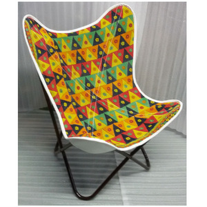 Kantha – chaise papillon en fer, meubles de salon, Design en métal, siège souple, chaise décorative de mariage fantaisie - Product Image 5