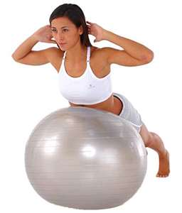 Fitness Gym Ball PVC Soft Eco-Friendly Anti-Burst Ejercicio Ball para Yoga Pilates Core & Balance Training - Product Image 6