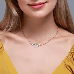 มังกรบินรูปร่างฮิปฮอปได้รับการรับรองทองจี้โซ่สร้อยคอเครื่องประดับของขวัญสำหรับแฟนหรือเพื่อนของคุณ - Product Image 1