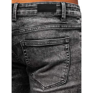 Service OEM Shorts en jean décontractés pour hommes en coton 100% écologiques de style streetwear de haute qualité - Product Image 6