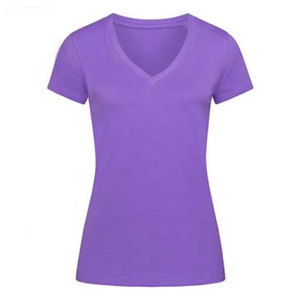 Ropa de calle de calidad superior nuevo algodón suave en blanco nueva camiseta larga señoras Logo personalizado transpirable secado rápido camiseta de mujer - Product Image 3