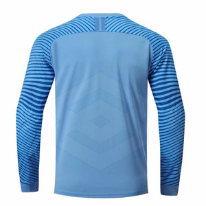 ชุดเสื้อฟุตบอลผู้รักษาประตูแบบระเหิดเสื้อฟุตบอลทำจากโพลีเอสเตอร์จำนวนมาก - Product Image 3