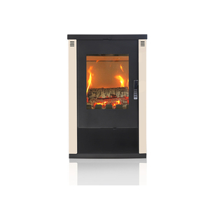 Nouvel arrivage 2022 de haute capacité de chauffage 80.20% de Coefficient d'efficacité pour les cheminées à bois fournisseur de cuisinières - Product Image 1