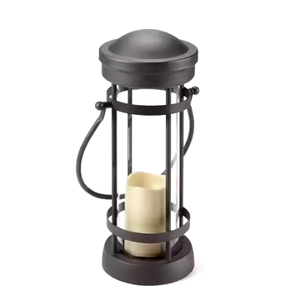 Vintage Antique Style Metal <b>Lantern</b> Simple Glass <b>Indoor</b> Outdoor Candle Holder Handmade Beautiful Metal Item for Home Decoration - Product Image 1