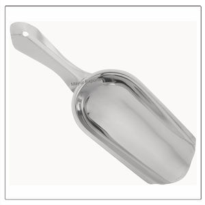 ที่ตักน้ำแข็งสแตนเลสทนทานเป็นมิตรต่อสิ่งแวดล้อมอุปกรณ์เสริมสำหรับเสิร์ฟไอศกรีมหรือเครื่องดื่ม - Product Image 4