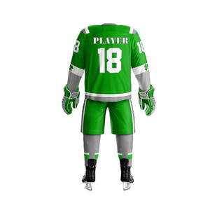 Nuevo estilo transpirable fácil de usar uniforme de hockey sobre hielo ropa deportiva ropa de entrenamiento uniforme de hockey sobre hielo a la venta - Product Image 3