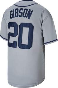 Maillot de baseball entièrement personnalisé pour hommes et femmes, séchage rapide, respirant, confortable, impression numérique, impression par transfert de chaleur - Product Image 6