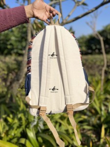 Offre Spéciale chanvre pochette d'ordinateur sac à dos durable nouveauté Jute avec coton matériel unisexe Multi utilisations nouveau Design sac - Product Image 4