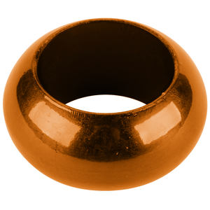 Black Acrylic Napkin Rings Luxury Design Wedding Occasions Natural Finishing Holding Restaurants Kitchen <b>Tableware</b> Clothes Ring - Product Image 5