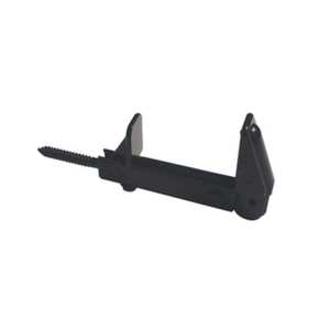 Fermaimposte Nero Registrabile Fino A Mm 60 Fissaggio Con Vite - Product Image 1