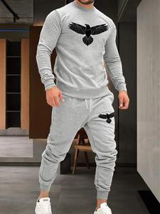 Vêtements de sport de qualité supérieure Gym Fitness Training Wear Survêtements deux pièces pour hommes Survêtement Jogging pour hommes - Product Image 6