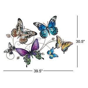 Panneau mural en métal contemporain unique Sculpture abstraite de luxe faite à la main pour salon chambre bureau - Product Image 2