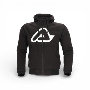Felpa con Cappuccio da Moto Acerbis per Uomo - Felpa Protettiva di Classe A con Armatura di Livello 2, Tessuto Cordura Traspirante - Product Image 1