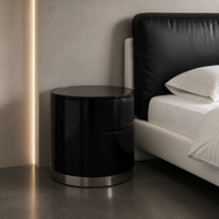 Solution de mobilier de chambre moderne sur mesure : Lit moelleux, Armoire, Matelas, Table de chevet, Coiffeuse, Panneau mural