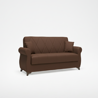 Canapé-lit portable extensible 3 places, cadre solide, convertible, best-seller, mécanisme clic-clac, style européen, tissu