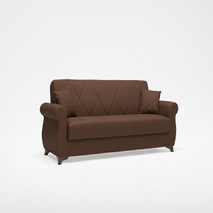 Sofá Cama Extensible Portátil de 3 Plazas, Estructura Sólida, Convertible, Más Vendido, Mecanismo Clic Clac, Estilo Europeo, Tela - Product Image 4