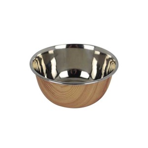 Bol de service exclusif de restaurants pour la salade de fruits et légumes Design élégant en métal pour la décoration de la table du dîner - Product Image 1