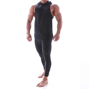 Wholesale Custom Cotton <b>Stringer</b> Gym <b>Vest</b> Fitness Singlet Workout Muscle Bodybuilding Men's Tank Top 2022 - Product Image 4