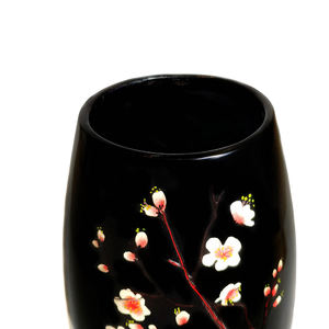 Jarrón de laca tradicional hecho a mano de Vietnam, artesanía de Material Natural para almacenamiento diario, gran cantidad de Sale-LV6018 - Product Image 5