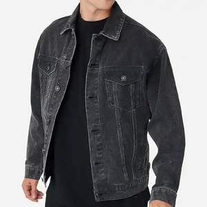 Chaqueta Vaquera de Mezclilla 100% Algodón de Primera Calidad, Hecha a Medida, Venta al por Mayor OEM |   Ropa de Calle Informal Resistente y Transpirable para Hombre, Corte Ajustado, para Invierno - Product Image 3