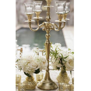 Exquisite Candlestick <b>Large</b> Selling Candelabra Room Tabletop Home Decor Restaurant Tableware Decorative <b>Candle</b> Holder - Product Image 1