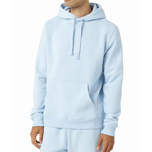 Sudadera con Capucha Extra Grande de Algodón de Felpa Gruesa de Alta Calidad, Hombros Caídos, Lisa, para Hombre, Personalizable, Sudadera de Invierno - Product Image 2