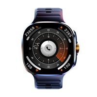 M99 Smartwatch 2,16 Zoll AMOLED 4G Anruf WiFi Nano SIM 2MP Drehbare Kamera GPS NFC Herzfrequenz Blutdruck IP67 Fitness