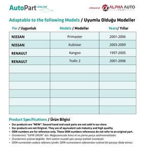 Clips de fixation de phares pour Renault Kangoo, Trafic 2 - 50 pièces - Product Image 2