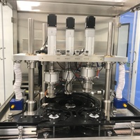 Machine de remplissage automatique de flacons de parfum en plastique BOV, remplisseuse à haute vitesse de sacs sur valve pour vaporisateur corporel, déodorant