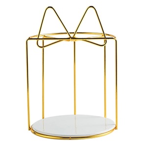 Soporte de Metal de 2 Niveles para Pastel de Bodas, Soporte Metálico Dorado de Lujo para Pasteles de Boda, Soporte de Alta Calidad. - Product Image 2