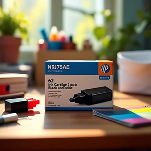 HP N9J71AE 62 pour cartouche d'encre, lot de 2, noir et couleur - Product Image 3