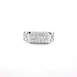 Anillo de compromiso de diamante de oro rosa para hombre clásico para fiestas y aniversarios Regalo de promesa diaria para él - Product Image 5