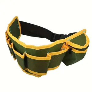 High Quality Multi-Functional Canvas Tool Bag Holder Organizer Electrical Belt with High Quality Pockets OEM Supported