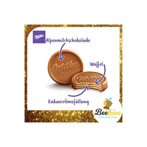 Milka Raspberry Collage 100G แท่งหนากับชิ้นผลไม้บิสกิตและชั้นช็อคโกแลตที่อุดมไปด้วย - Product Image 5