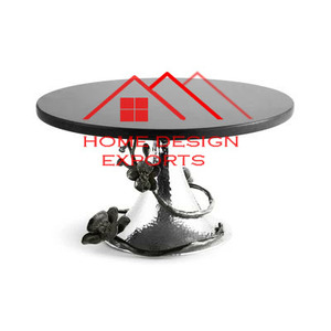 Soporte de Pastel de Metal de Diseño Personalizado con Tapa de Mármol Diseño de Lujo para Eventos de Boda Decoración de Pasteles PARA EL Hogar Hotel Restaurante - Product Image 6