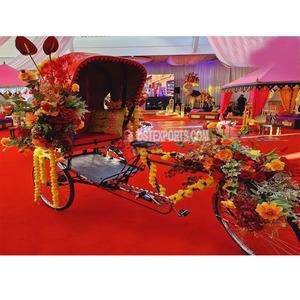 Carrito de boda moderno para la novia real y la entrada del novio Carrito de entrada nupcial colorido Último diseño - Product Image 1