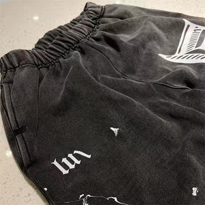 Pantalones Deportivos Casuales Ligeros para Hombre con Diseño de Logotipo Personalizado, Corte Recto, Rayas, Ajuste Holgado, Estilo Baggy, Pierna Ancha y Transpirables - Product Image 4