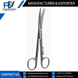 2024 dernière conception ciseaux d'opération incurvés chirurgicaux Sharp-Blunt/pas cher prix ciseaux d'opération incurvés Sharp-Blunt - Product Image 4