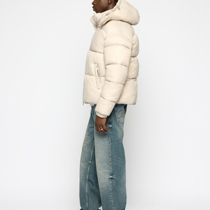 Chaqueta de Plumón para Hombre, Nueva, con Capucha, Diseño de Burbujas, Logotipo de Diseñador, Servicio OEM, Alta Calidad, Venta Caliente, Personalizable - Product Image 3