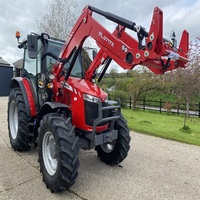 Tracteur agricole Massey Ferguson MF 5711 M 4x4 d'occasion, puissance nominale 20 CV, moteur agricole, livraison rapide, qualité supérieure