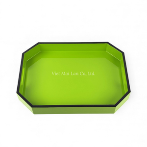 Bandeja Tradicional de Laca Hecha a Mano para Servir y Decoración del Hogar de Vietnam - Product Image 1