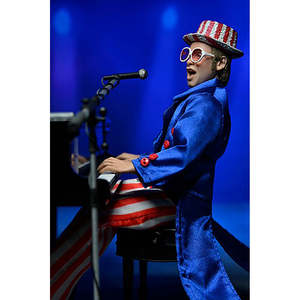 Figura de acción de Elton John y Piano 1976 en resina de 20 cm, modelo de juguete en perfecto estado para coleccionismo y modelismo musical - Product Image 4