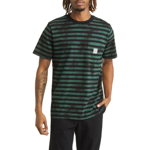 เสื้อยืดผ้าถักสำหรับผู้ชายผ้าถักแบบทางการน้ำหนักเบาแห้งเร็ว - Product Image 4