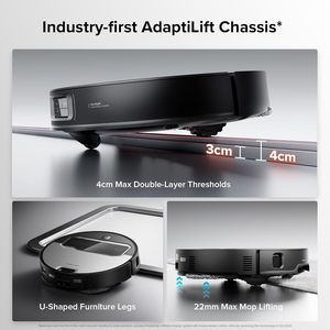 Original Z70 Robot aspirador y mopa limpiador Omnigrip Arm Al-powered 22.000 pa succión 3,14 Ultra Slim - Product Image 2