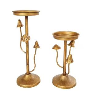 Bougeoir royal antique Décoration intérieure traditionnelle pour les festivals culturels et l'éclairage des temples - Product Image 1