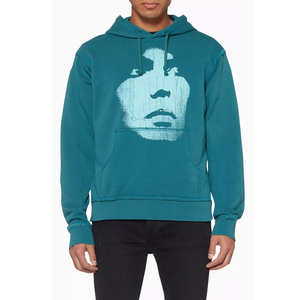 เสื้อมีฮู้ดผ้าคอตตอน100% พิมพ์ลายหน้าจอสุดพิเศษออกแบบได้ตามต้องการสำหรับฤดูใบไม้ผลิ - Product Image 1