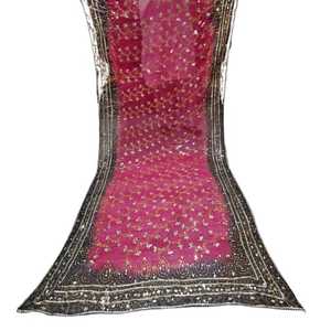 Autumn Winter Women's Ethnic <b>Scarf</b> Thick Warm One-Sided Multi-Color Hand Drawn Printing Hand Work Solid Color Balochi Wholesale - Product Image 1